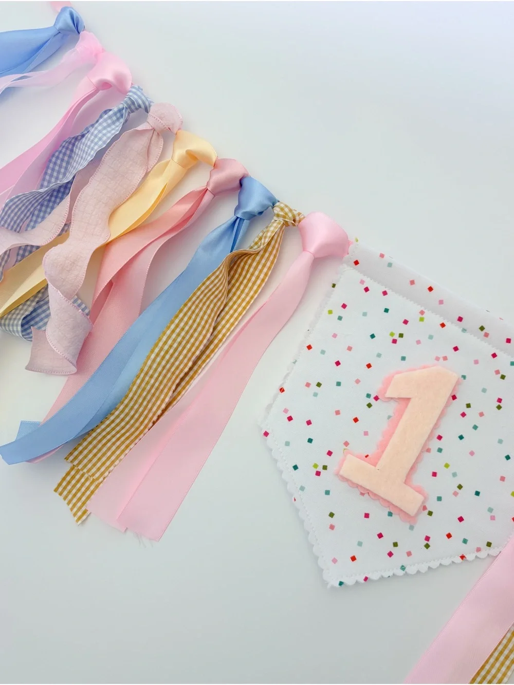 Fun to Be One high chair banner Price is Firm